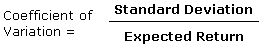 Coefficient Of Variation (CV)